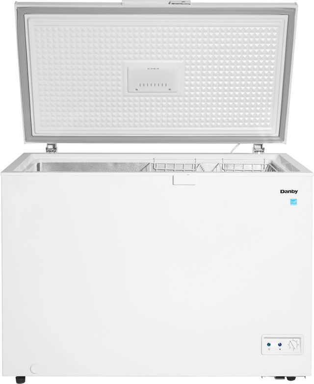 Danby® 44" 10 Cu. Ft. White Chest Freezer-1