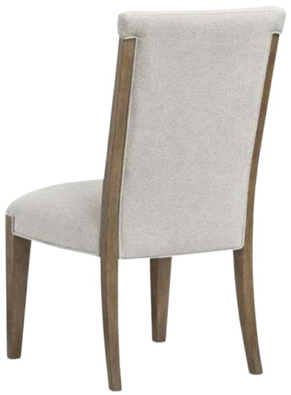 Magnussen Home® Plum Creek Elite Dove/Sierra Brown Upholstered Dining Side Chair-4