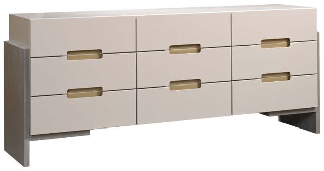 Country View Woodworking Customizable Summa 84" 9-Drawer Dresser-0