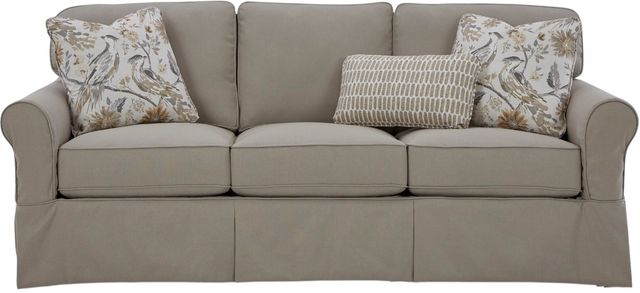 Craftmaster® Customizable Soft Haven 86" Three Cushion Sofa-1