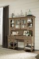 Magnussen Home® Tinley Park Dovetail Grey Desk Top-3