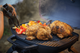 Napoleon TravelQ™ 2-Burner Red Tabletop Liquid Propane Grill-2