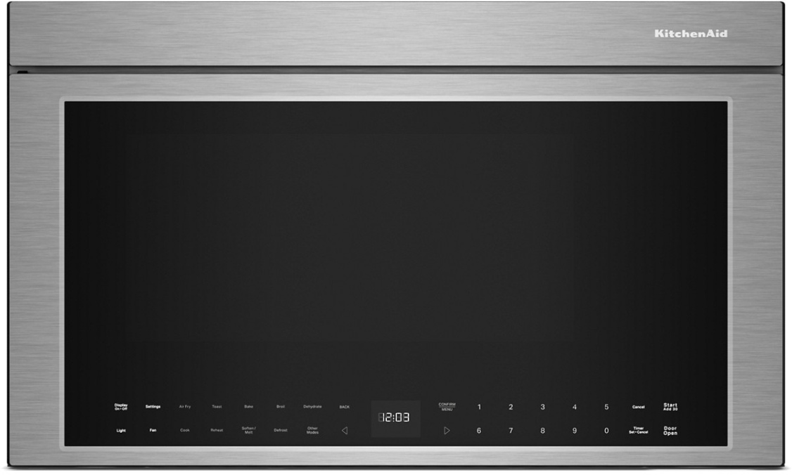 KitchenAid® PrintShield Stainless Over The Range Microwave Oven