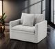 Furniture of America® Crayford Light Gray Accent Chair-3