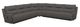 La-Z-Boy® Palmer Charcoal Reclining Sectional with Custom Layout Options-0