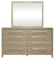 Liberty Furniture Brentwood Sandstone Dresser and Mirror-2