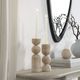 Renwil® Amarena 2-Piece Natural Candle Holder-1