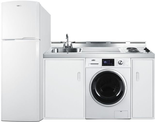 Summit® 83" White All-In-One Kitchenette-0