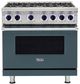 Viking® 7 Series 36" Squall Pro Style Natural Gas Range-0