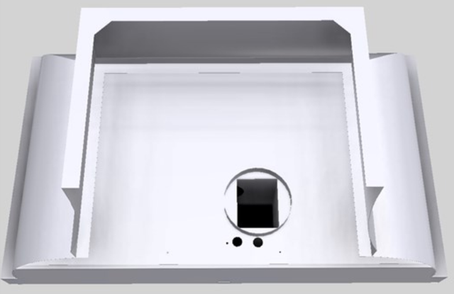 Vent-A-Hood® Designer Series 42" White Wall Mounted Range Hood-2