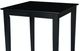 John Thomas Furniture® Dining Essentials Black Dining Table-1