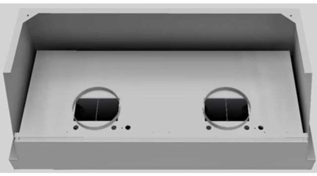 Vent-A-Hood® Designer Series 54" Stainless Steel Wall Mounted Range Hood-2