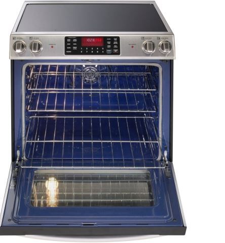 LG 30" Slide In Electric Range-Stainless Steel-1