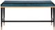 Currey & Company Kallista Caviar Black and Dark Sapphire Large Desk-3