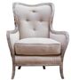 Uttermost® Chalina Millky White Arm Chair-3