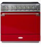 AGA™ Elise 36" Piccadilly Red Pro Style Induction Range-0
