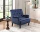 Homelegance® Holland Park Dark Blue Accent Chair-1