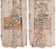 A & B Home 2-Piece Beige/Orange Wall Plaques Set-2