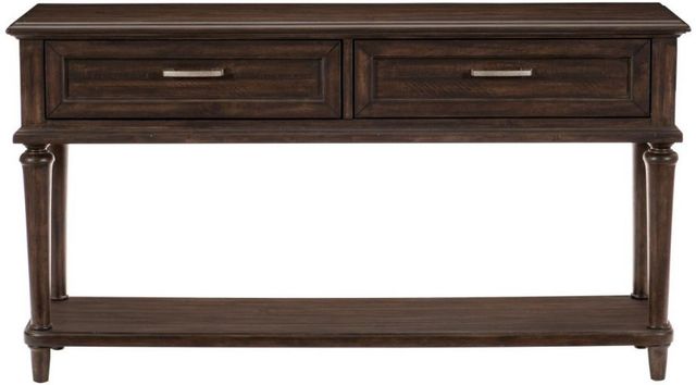 Mazin Furniture Cardano Driftwood Charcoal Sofa Table-1