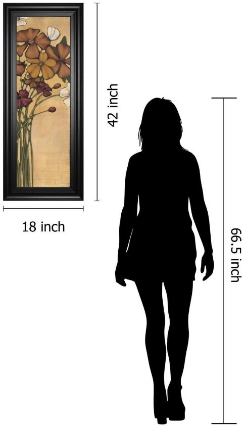 Classy Living Maja Wandering Bouquet 18"W Wall Art-2