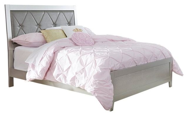 Signature Design by Ashley® Olivet Silver Full Panel Youth Bed-0