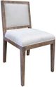 International Furniture Direct Aruba Brown/Light Silver Dining Side Chair-0