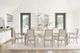 Bernhardt Axiom Beige/Linear Gray Upholstered Dining Side Chair-3