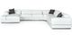VIG Furniture Divani Casa Pella White U Shaped Sectional Sofa-0