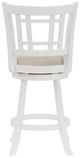 HH2 Home Fairfox White Swivel Counter Stool-3