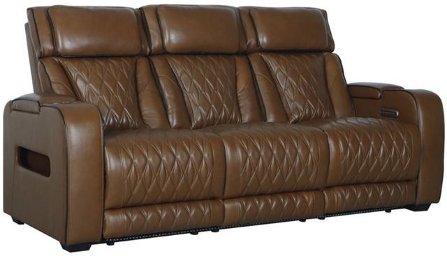 American Wholesale Furniture Opulence Carmel Power Reclining Sofa-0