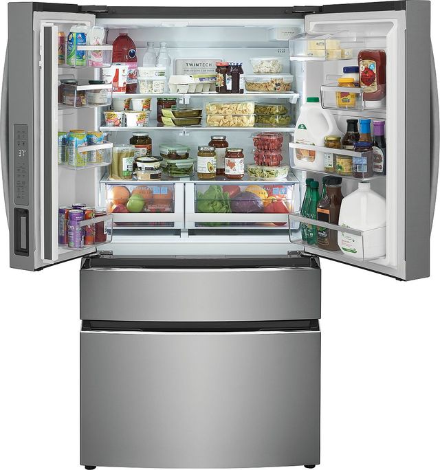 Frigidaire Gallery® 36 in. 27.2 Cu. Ft. Smudge-Proof® Stainless Steel French Door Refrigerator-3
