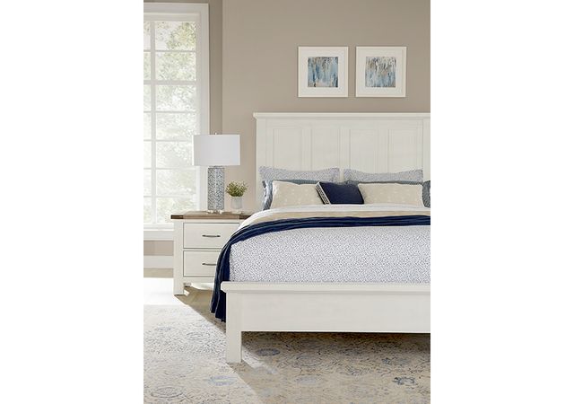 Vaughan-Bassett Maple Road Soft White Nightstand-2