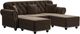 Northfield Living 3-Piece Brown Living Room Set-0