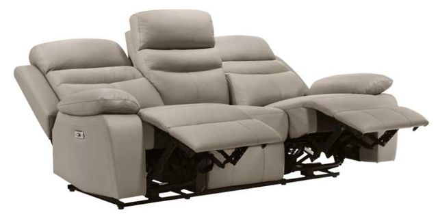 Homelegance® Hancock Latte Power Double Reclining Sofa-4