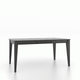 Canadel Customizable Gourmet 64" VE Base Dining Table with One Leaf -2