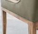 International Furniture Direct Balam Brown/Green Dining Side Chair-5