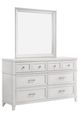 Bernards Nova II 3-Piece White Queen X Full Bedroom Set-4