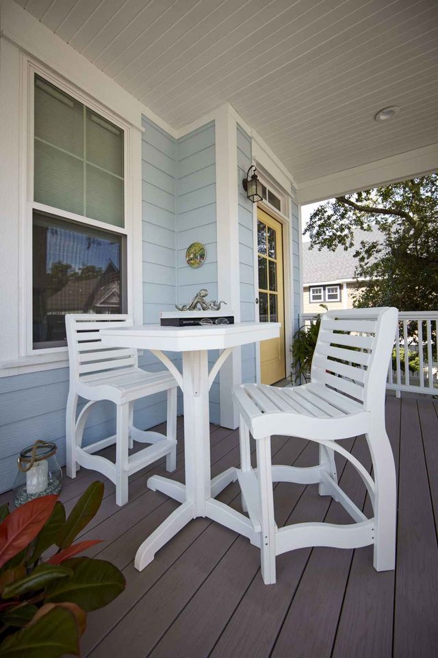 C R Plastics St. Tropez White Counter Stool-3
