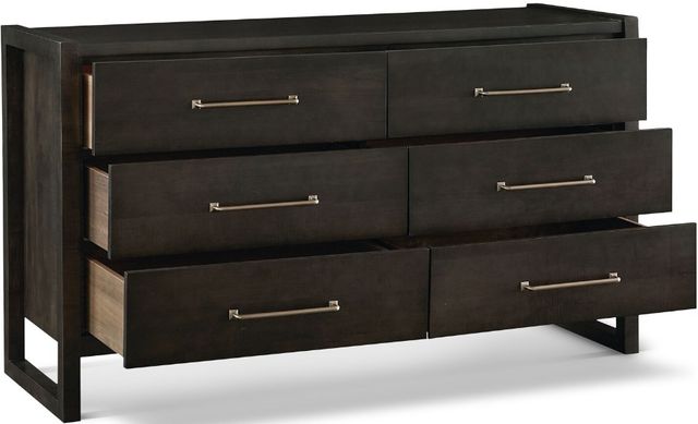 Bassett® Furniture BenchMade Braddock Dark Chestnut Maple Dresser-2