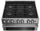 Blomberg­® 30" Stainless Steel Slide-In Dual Fuel Range-2