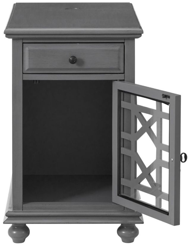 Martin Svensson Elegant Gray Chairside Table-2