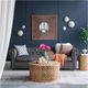 A & B Home 5-Piece Green Round Wall Decor Set-5