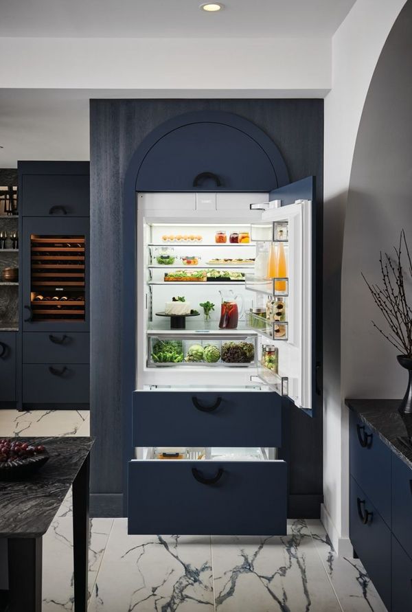 Sub-Zero Designer Series 36 in. Counter Depth Bottom Freezer Refrigerator