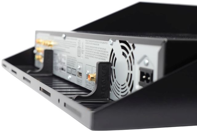 Sanus® Component Series Black 3U Rack Shelf-4