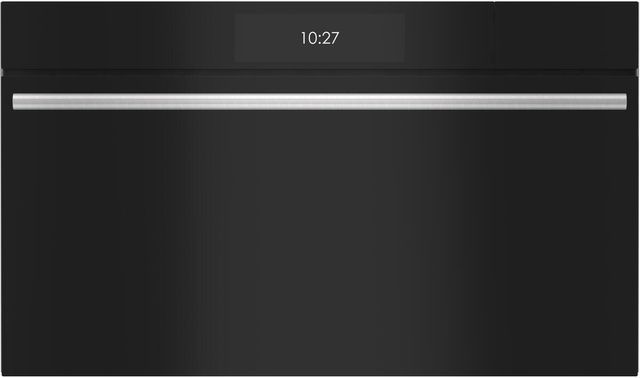 Wolf® M Series Contemporary 30" Black Single Electric Wall Oven