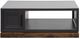 Legends Home Nora Seal Skin Cocktail Table with Whiskey Base-3