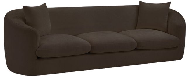 Meridian Furniture Penelope Brown Upholstered Sofa-0