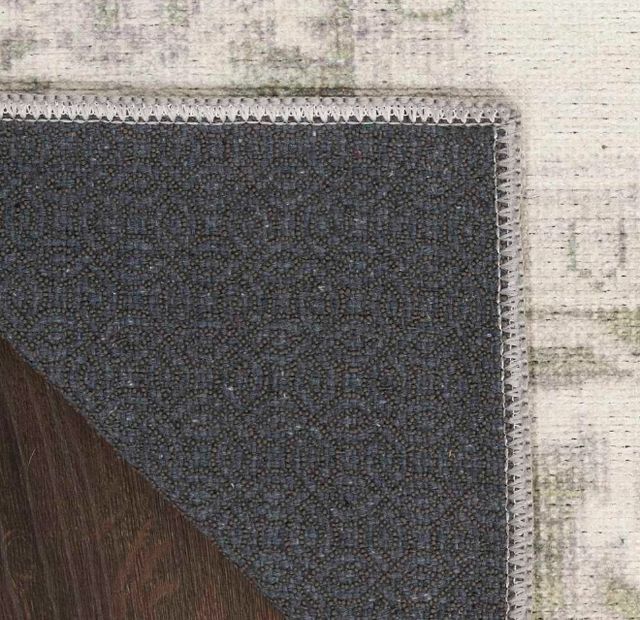 Nourison Home™ Vintage Washables Green 5'x7' Area Rug-2