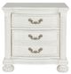 Benchcraft® Montelaine Antique White Nightstand-1
