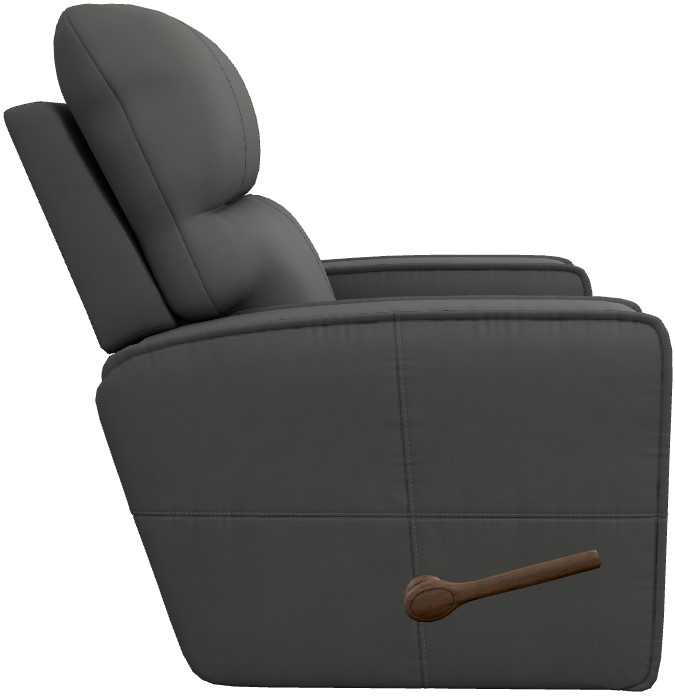 La-Z-Boy® Maddox Slate Leather Manual Wall Recliner | Honey Creek